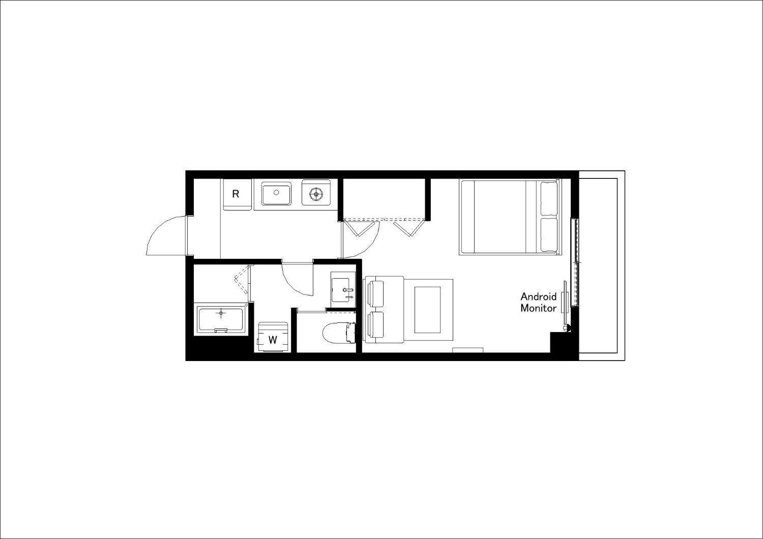 Prandre Dg Apartment Osaka Exterior foto